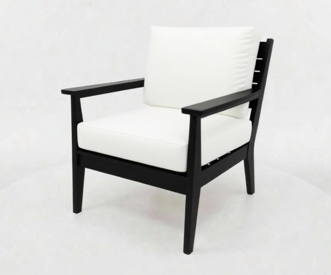 Abaco Club Chair - Black