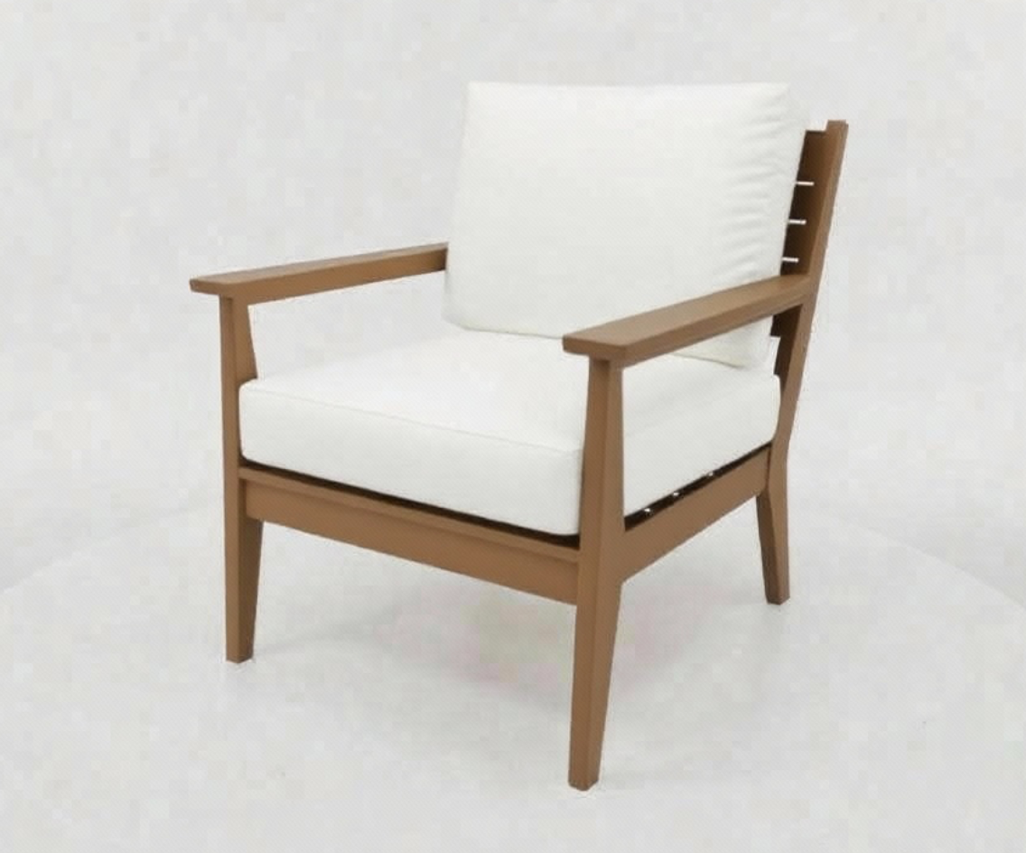Abaco Club Chair - Weatherwood