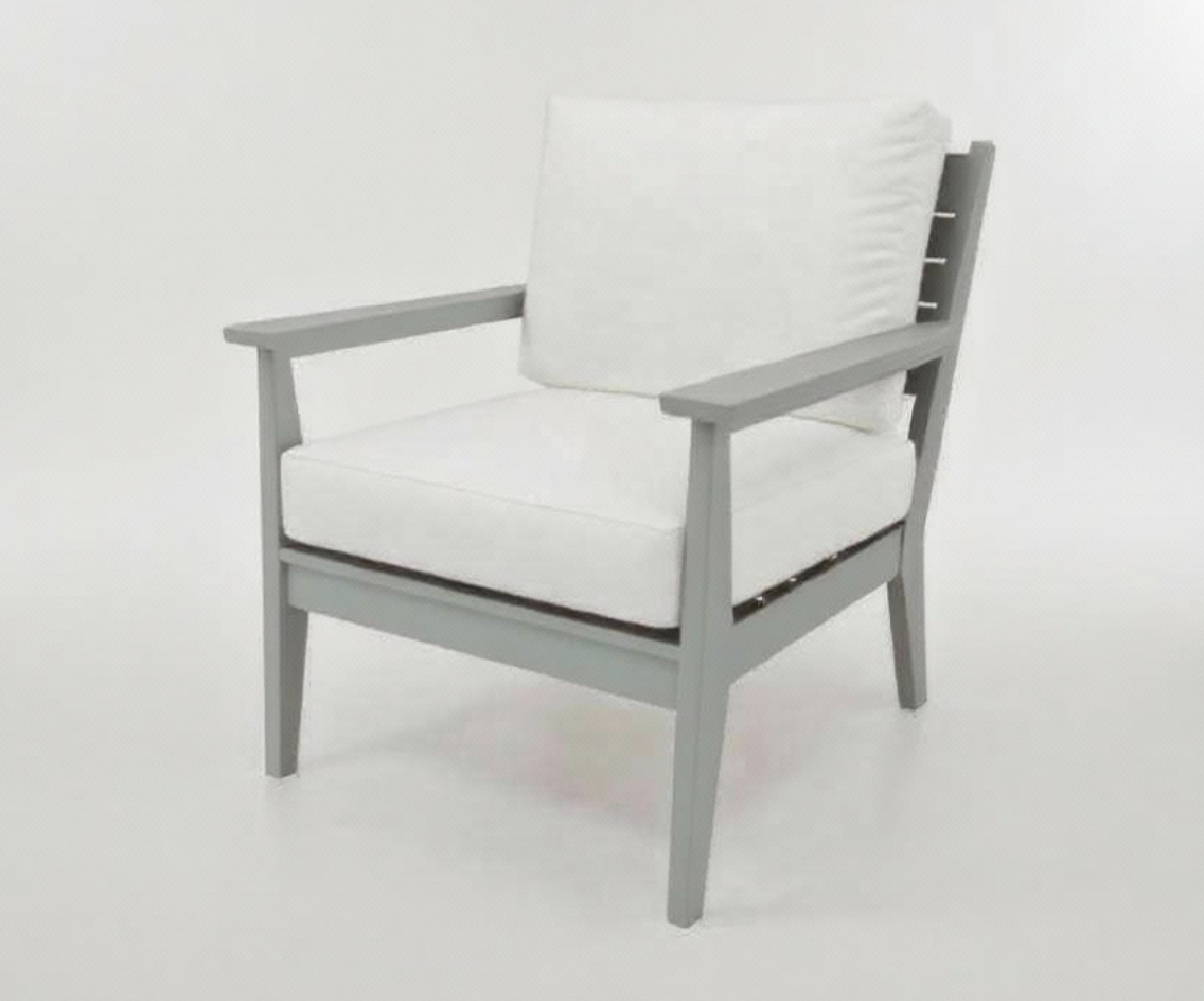 Abaco Club Chair - Dove Grey