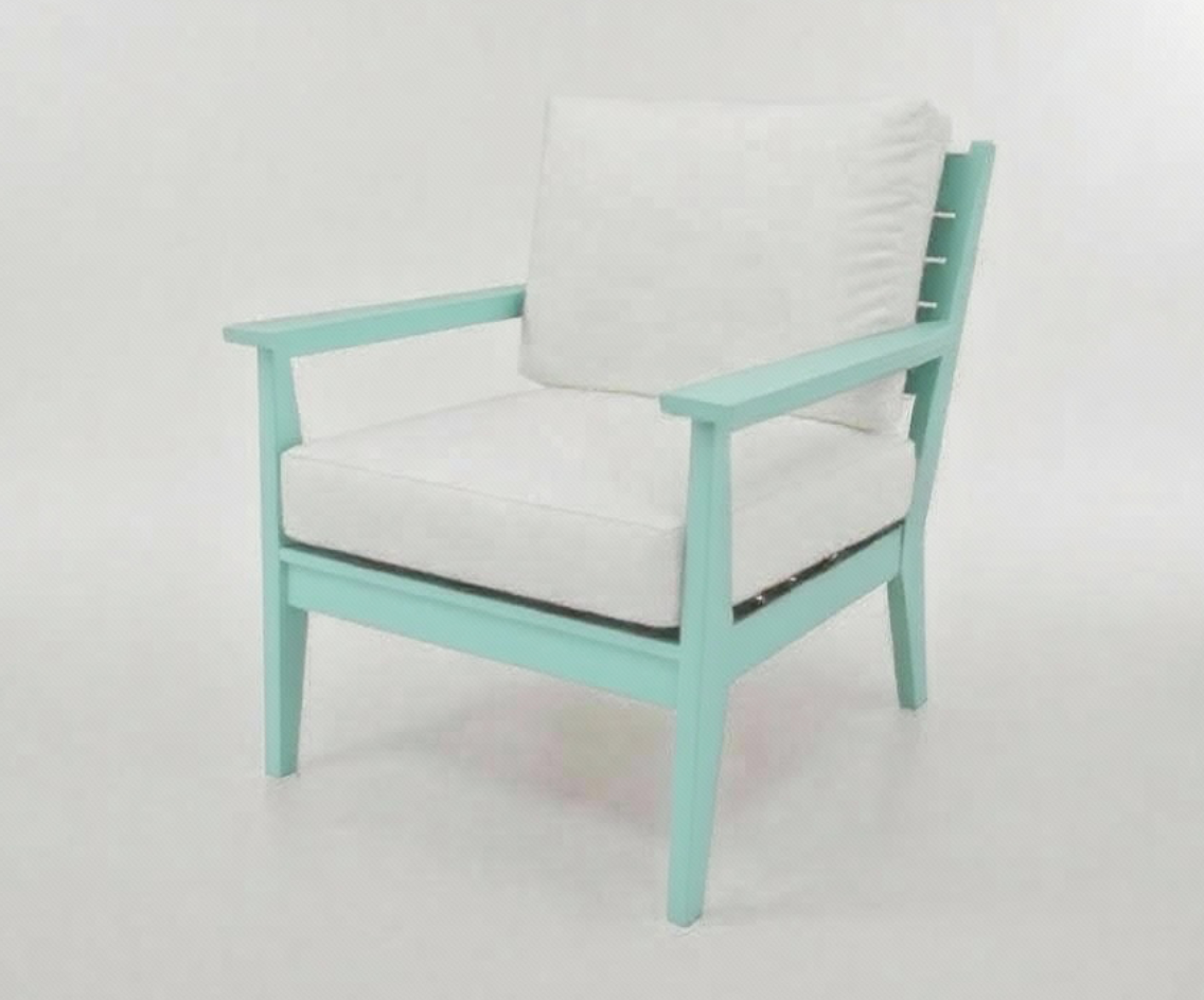 Abaco Club Chair - Sea Glass