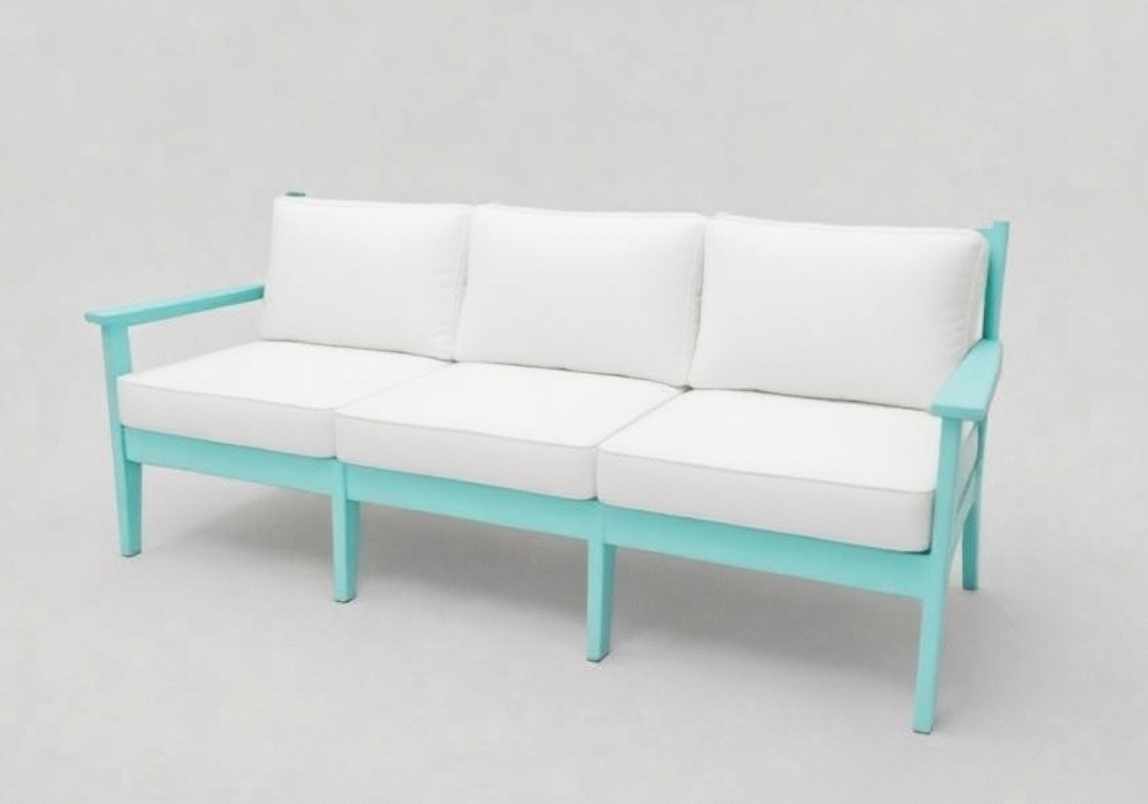 Abaco Sofa - Sea Glass