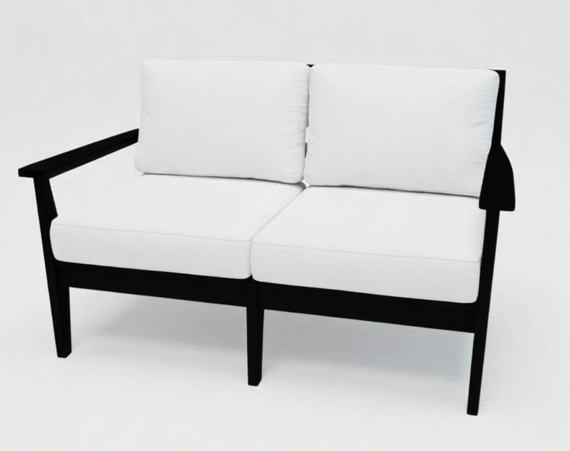 Abaco Loveseat - Black