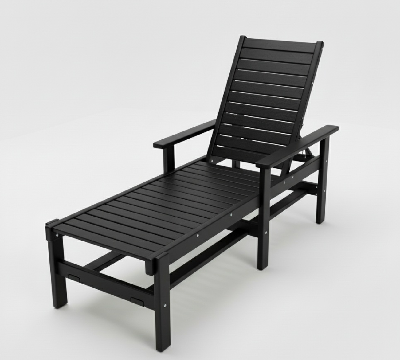 Hopetown Arm Chaise Lounge - Dove Grey