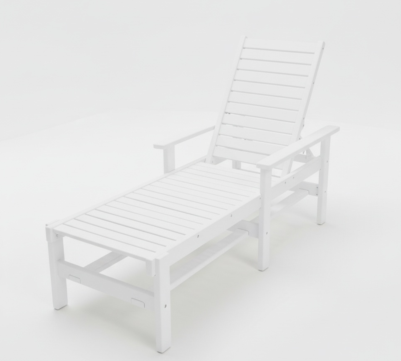 Hopetown Arm Chaise Lounge - Sea Glass