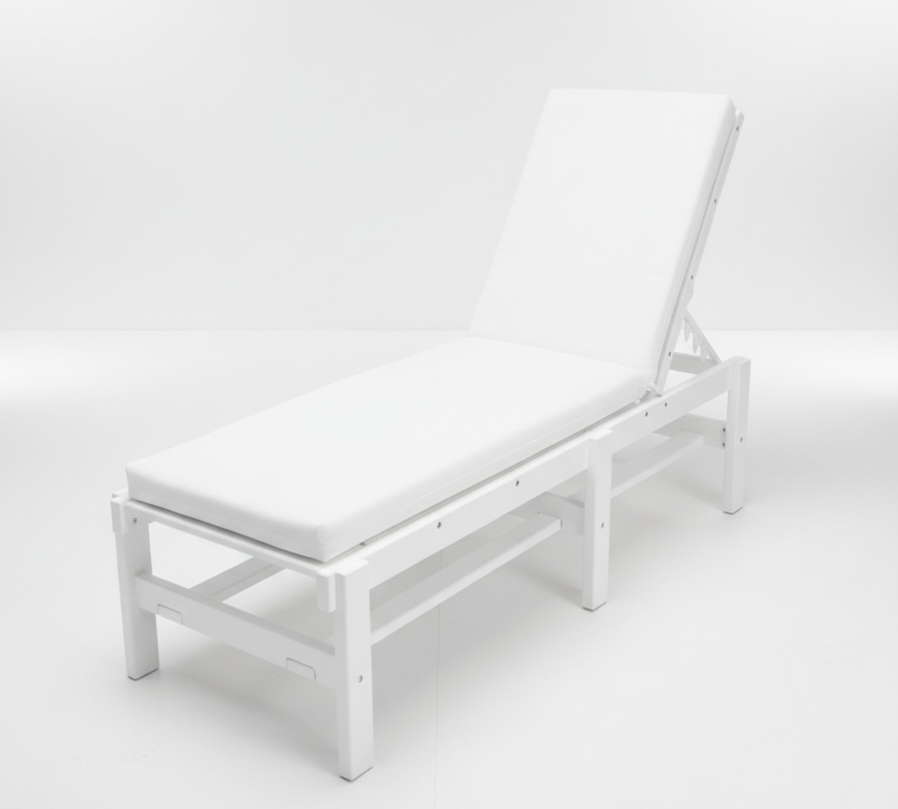 Hopetown Armless Chaise Lounge with Cushion - Charcoal