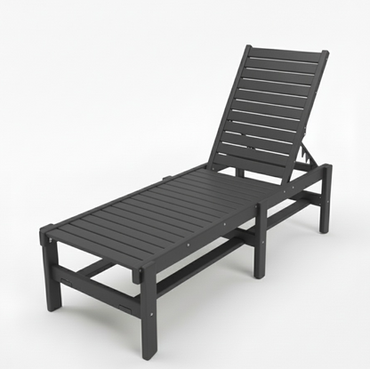 Hopetown Armless Chaise Lounge - Black