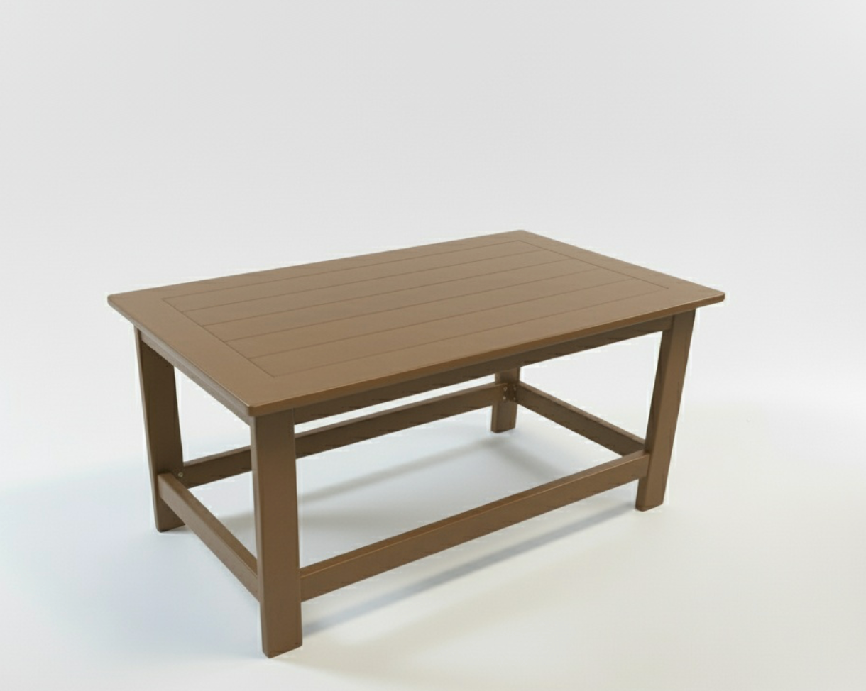 Rectangle Coffee Table - White