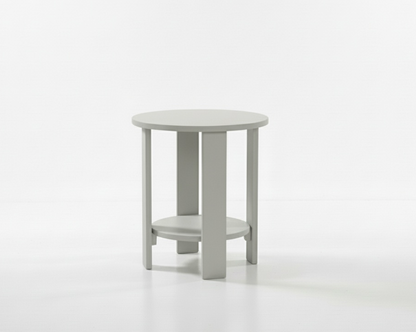 Hampton Round End Table - Black