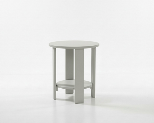 Hampton Round End Table - Black