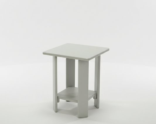 Hampton Square End Table - Black