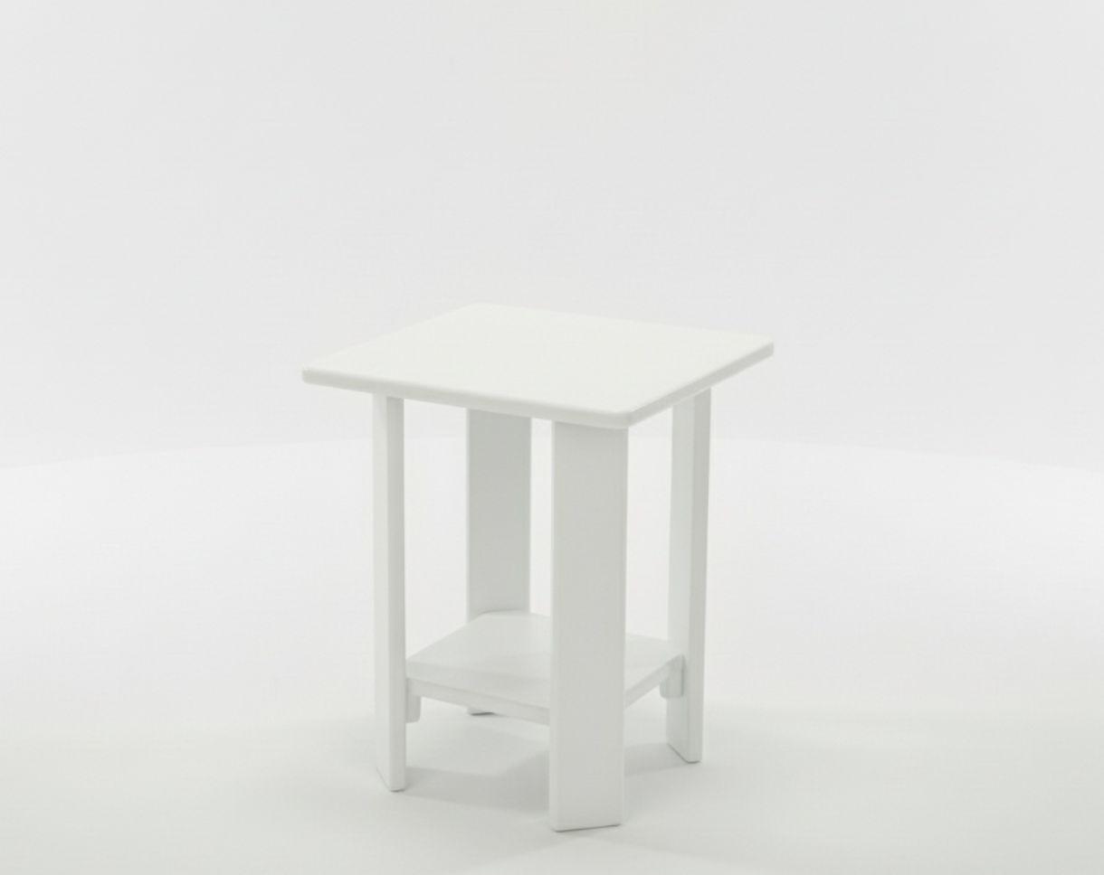 Hampton Square End Table - Sea Glass