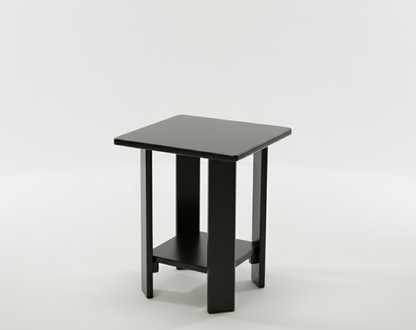 Hampton Square End Table - White