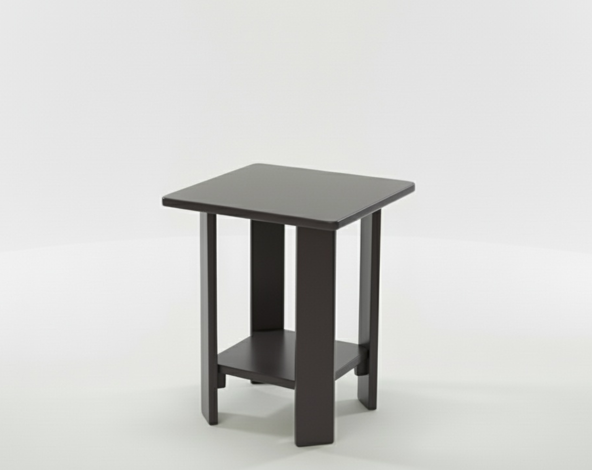 Hampton Square End Table - Dove Grey