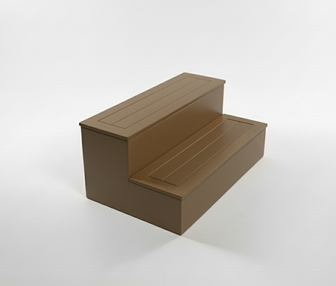 Spa Steps - Sea Glass