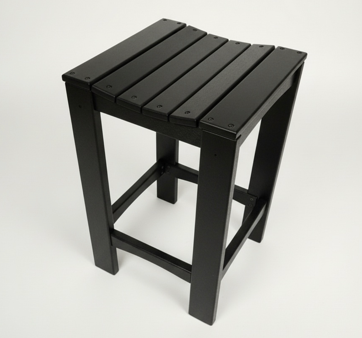 Spa Stool - Weatherwood