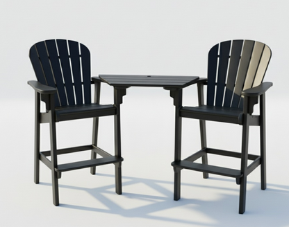 Adirondack Tete a Tete - Charcoal