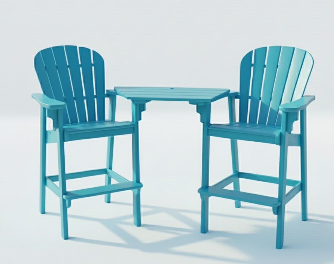 Adirondack Tete a Tete - Sea Glass