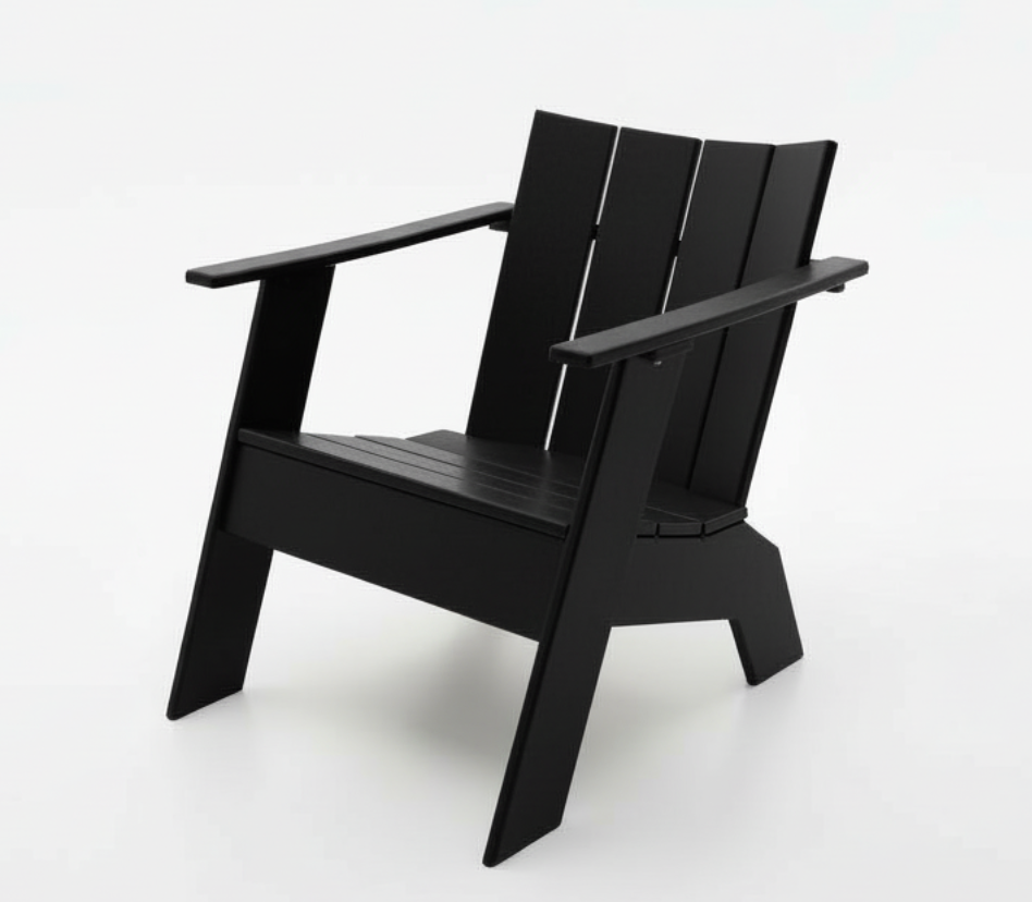 Calirondack Chair - Black