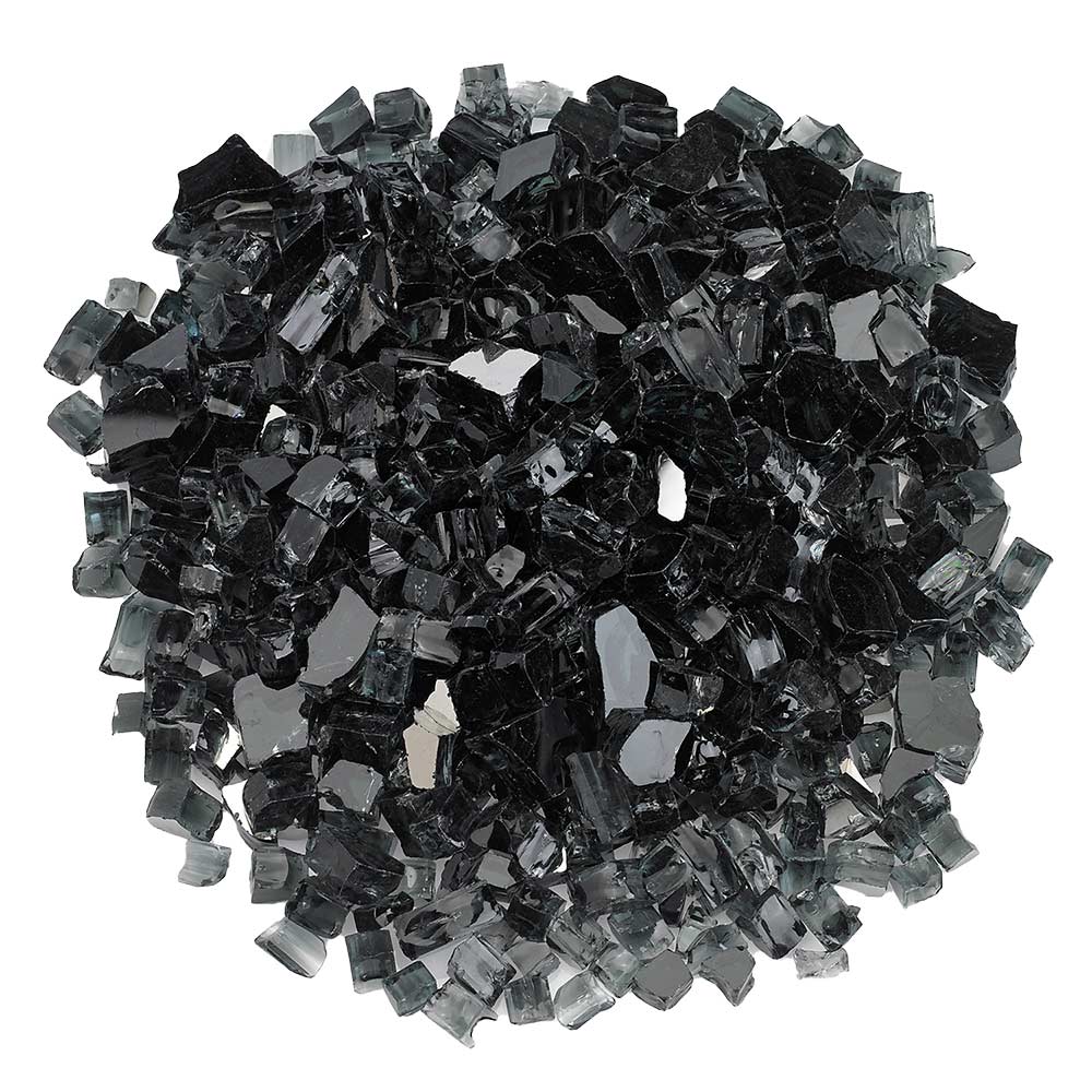 Fire Glass 10LB - Black