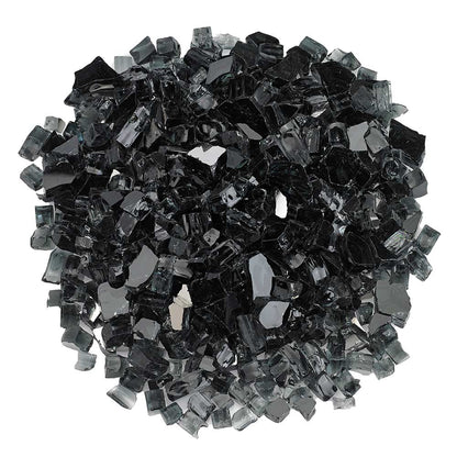 Fire Glass 10LB - Black