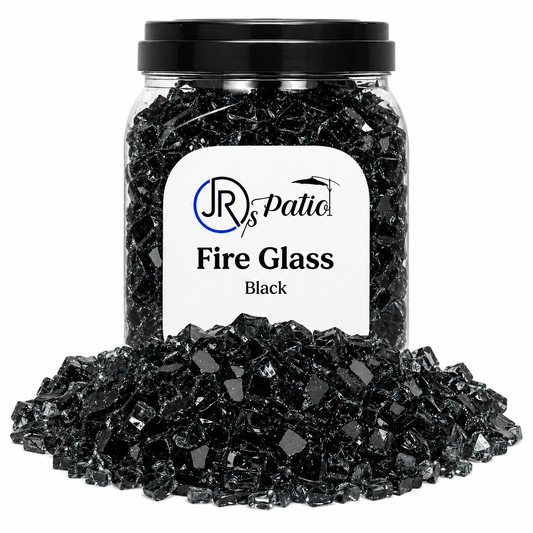 Fire Glass 10LB - Black