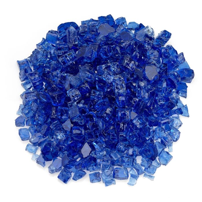 Fire Glass 10LB - Cobalt