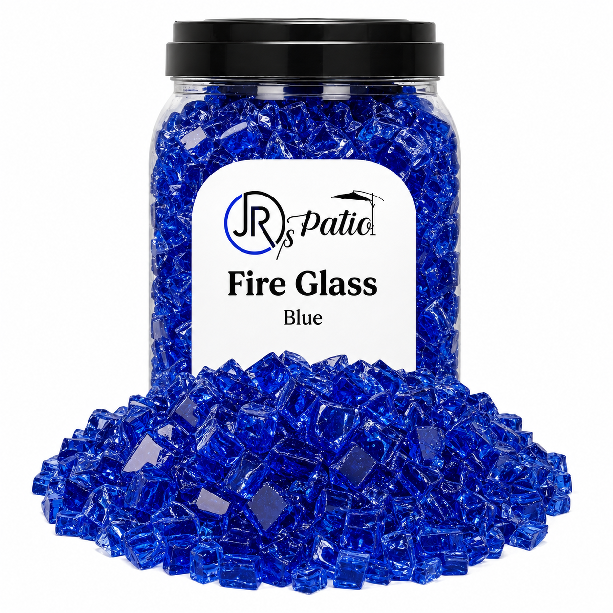 Fire Glass 10LB - Cobalt