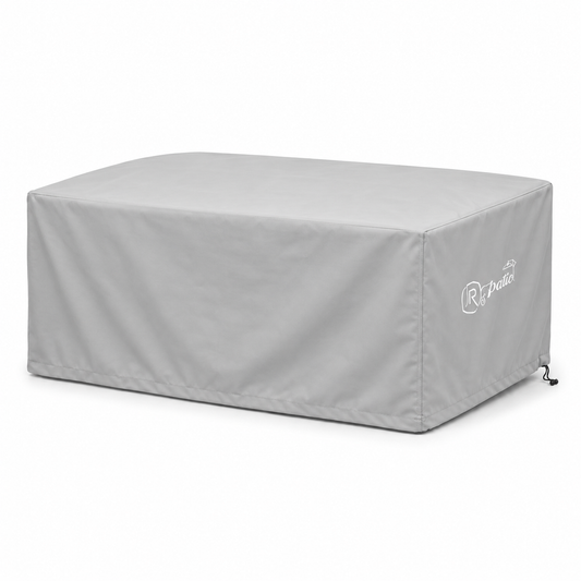 Outdoor Dining Table Cover – gray weatherproof outdoor furniture cover | Jr's Patio