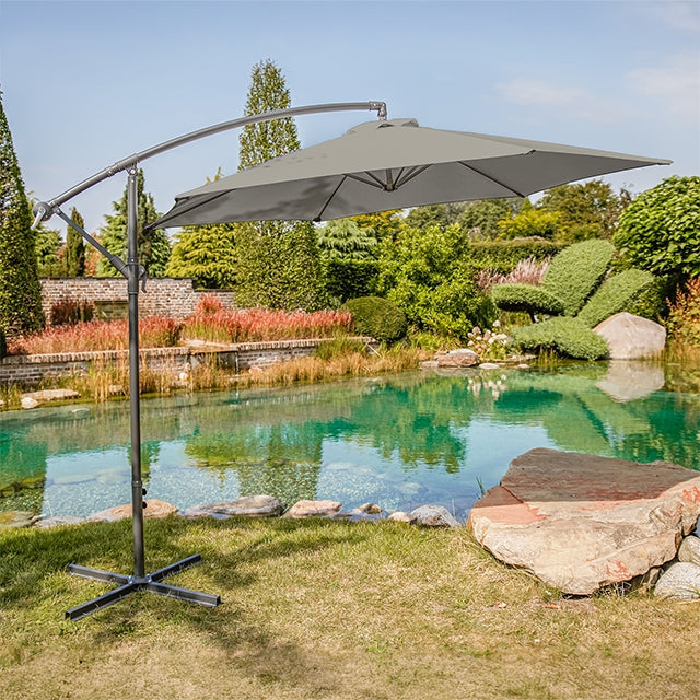 Glam Cantilever Umbrella W/ LED - JRS Patio