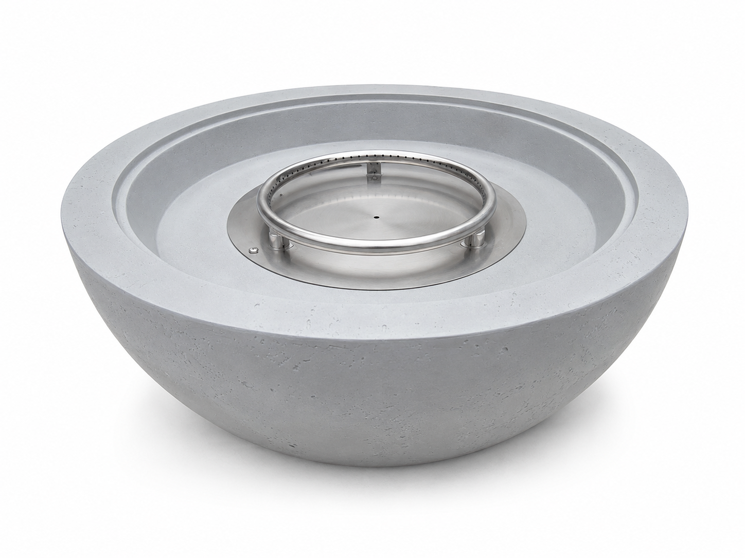 JRC30 Gray concrete fire pit | Jr's Patio