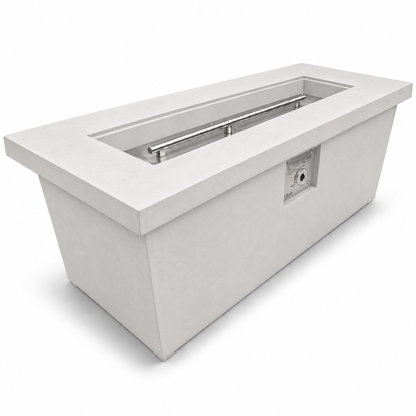 JRC60T White concrete fire pit | Jr's Patio