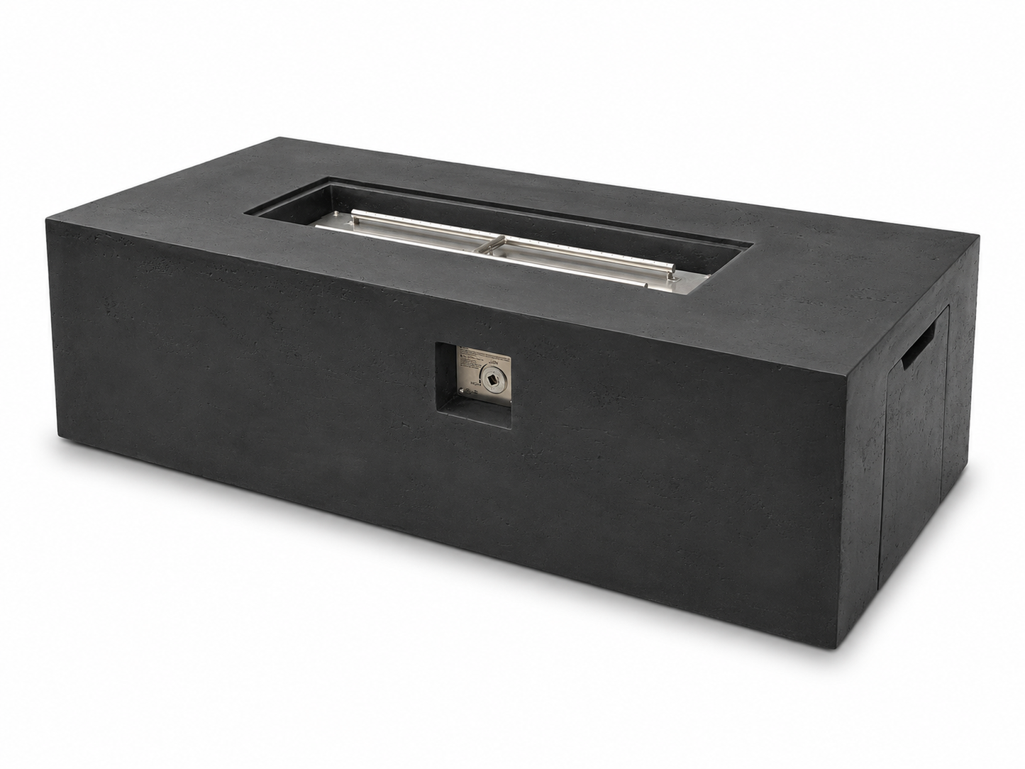 JRC72T Black concrete fire pit | Jr's Patio