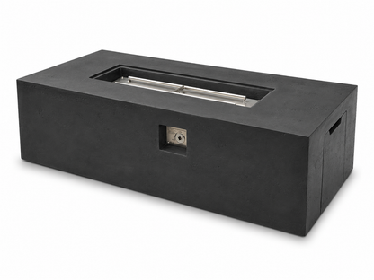JRC72T Black concrete fire pit | Jr's Patio