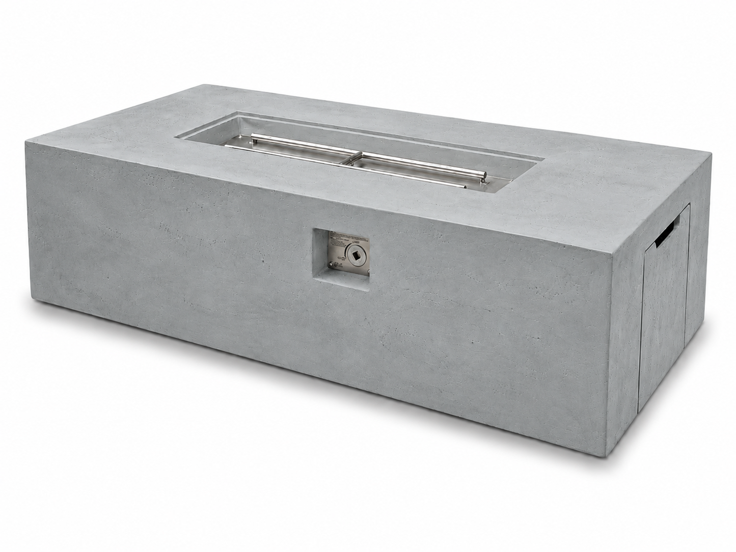 JRC72T Gray concrete fire pit | Jr's Patio
