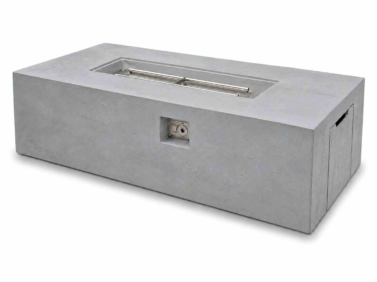 JRC72T Gray concrete fire pit | Jr's Patio