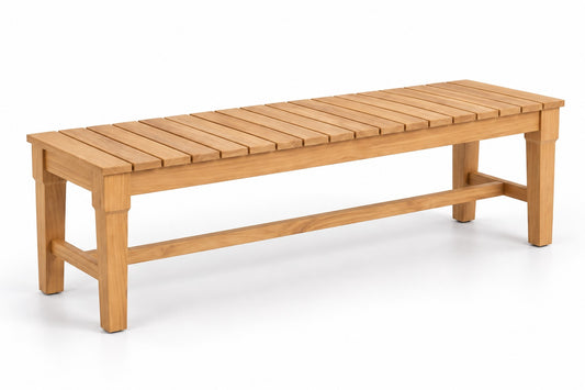 Mila Teak Dining Bench | Jr's Patio San Diego