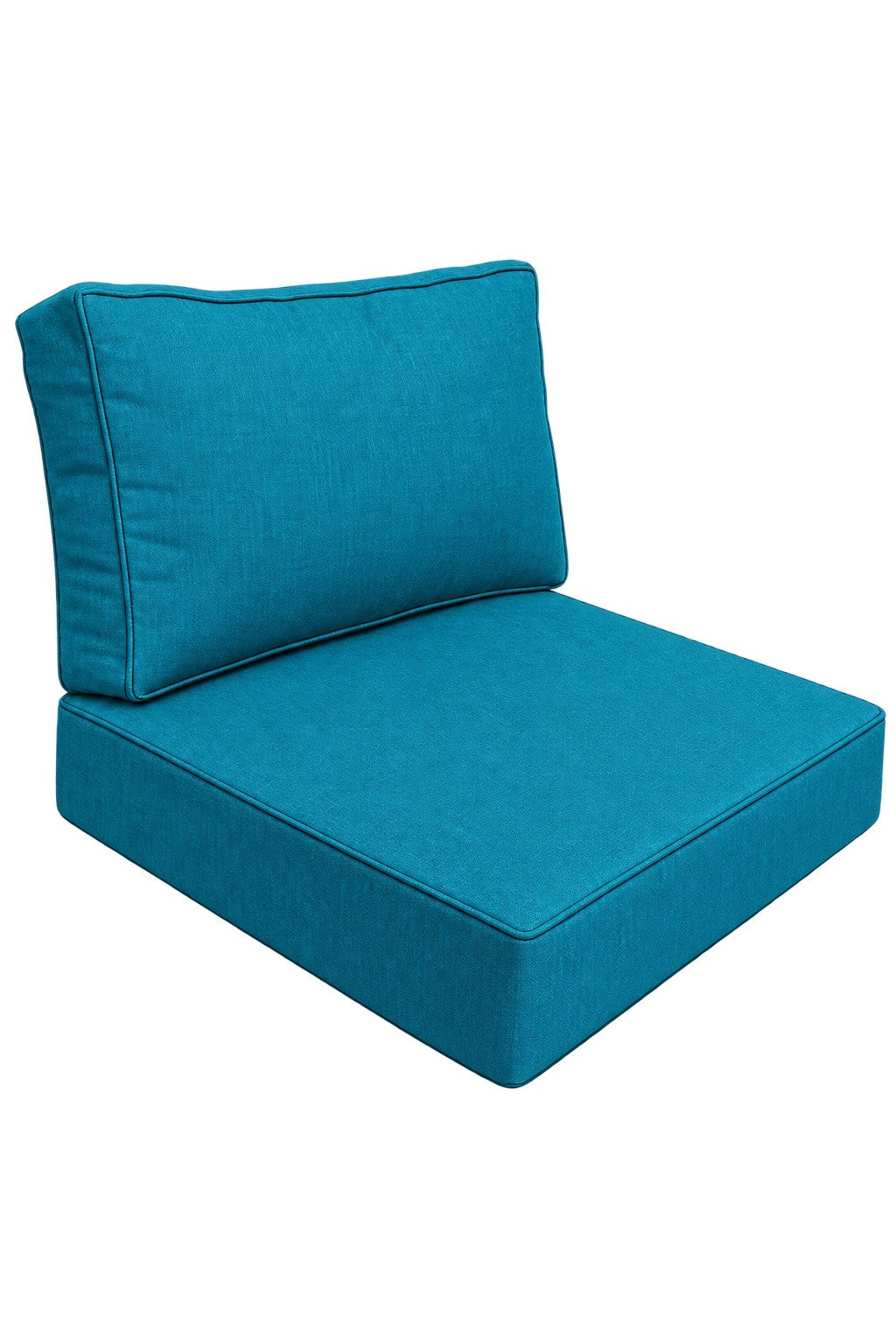 Olefin 28x28 Cushion Set – Blue & Green (MH-1307) – Olefin seat and back cushion set | Jr's Patio San Diego
