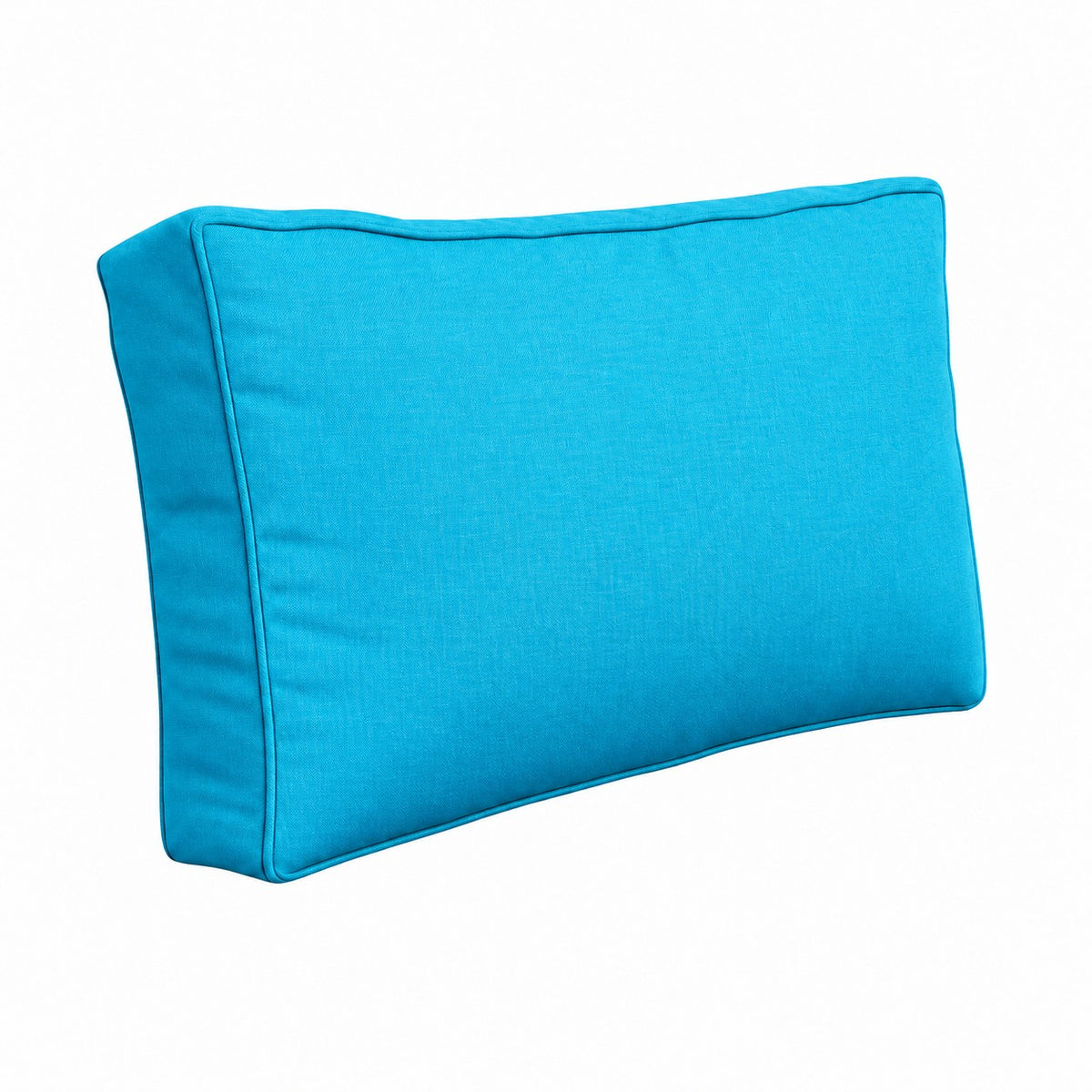 Olefin 28x28 Cushion Set – Turquoise – Olefin back cushion | Jr's Patio San Diego