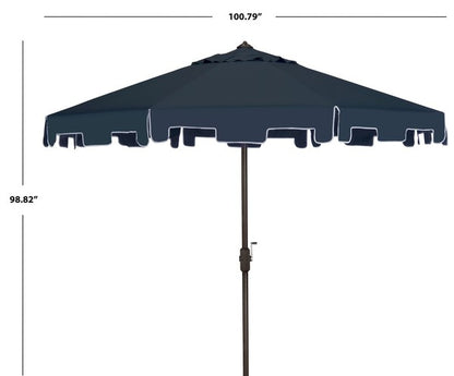 Zimmerman 9 Ft Crank Market Umbrella With Flap