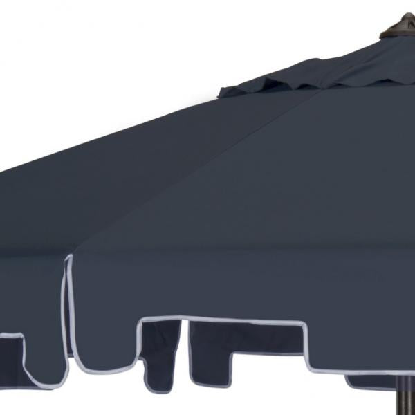 Zimmerman 9 Ft Crank Market Umbrella With Flap