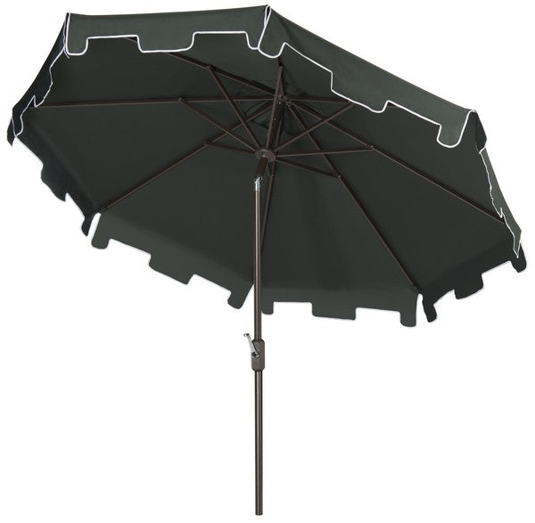 Zimmerman 9 Ft Crank Market Umbrella With Flap