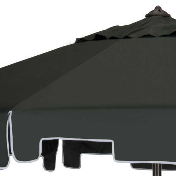 Zimmerman 9 Ft Crank Market Umbrella With Flap