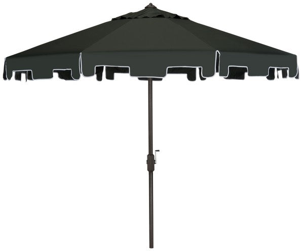 Zimmerman 9 Ft Crank Market Umbrella With Flap
