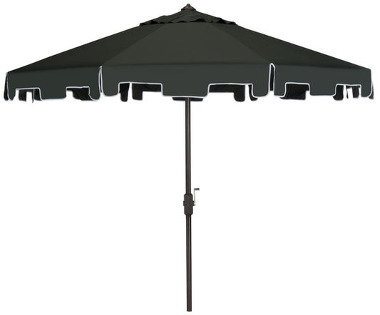 Zimmerman 9 Ft Crank Market Umbrella With Flap