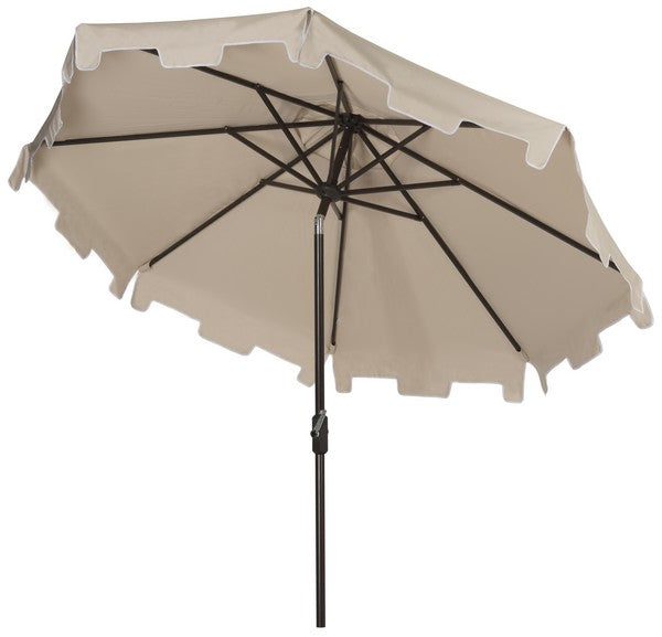 Zimmerman 9 Ft Crank Market Umbrella With Flap