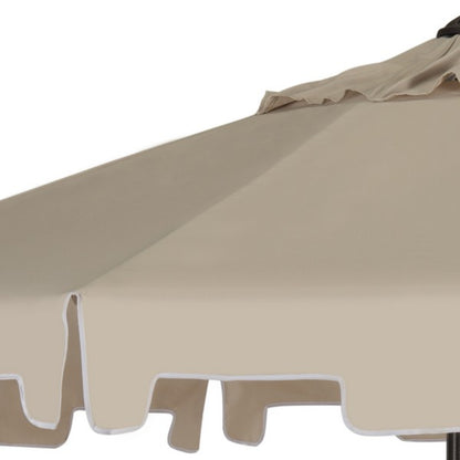Zimmerman 9 Ft Crank Market Umbrella With Flap