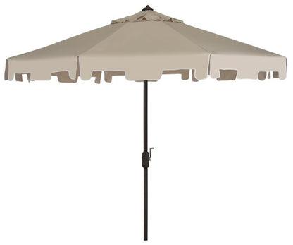 Zimmerman 9 Ft Crank Market Umbrella With Flap