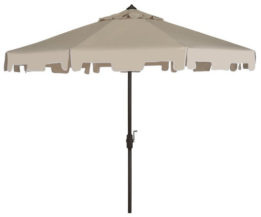Zimmerman 9 Ft Crank Market Umbrella With Flap