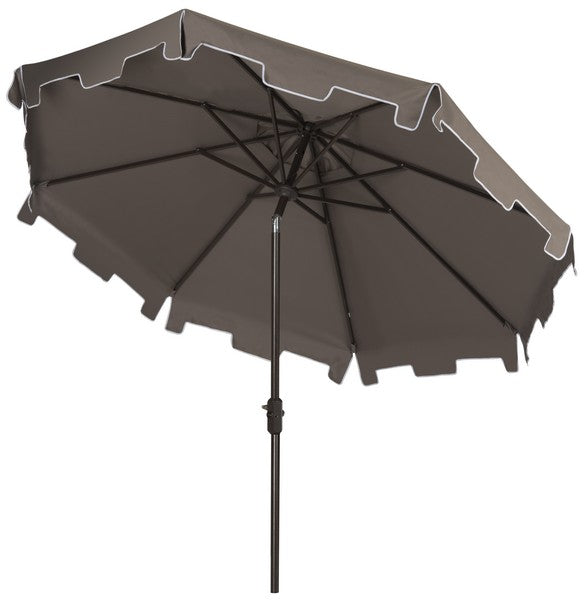 Zimmerman 9 Ft Crank Market Umbrella With Flap