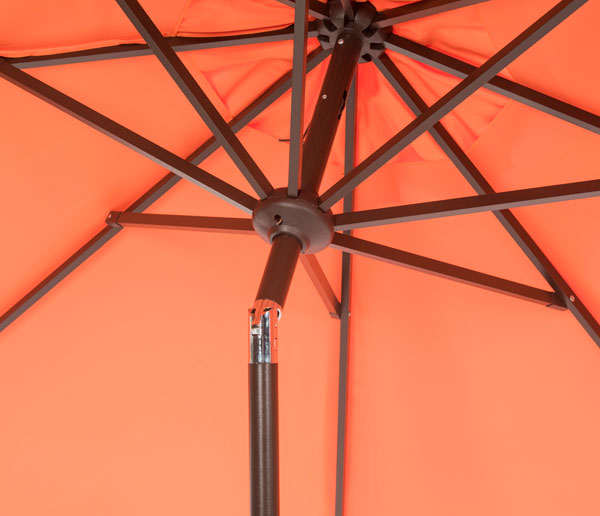 Zimmerman 9 Ft Crank Market Umbrella With Flap